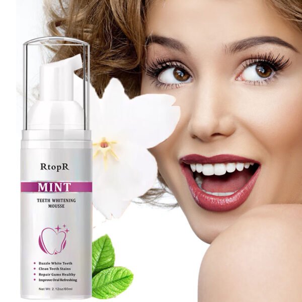 Mint Teeth Whitening Mousse – Bild 2